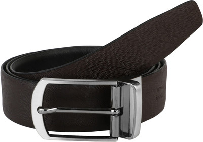 

Leather Giant Men Formal Brown Genuine Leather Reversible Belt, Chocolate