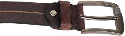 

Sri Men Casual Brown Genuine Leather Belt