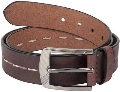 

Sri Men Casual Brown Genuine Leather Belt