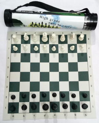 

Forever Online Shopping High Grade Easy To Carry 1 7 By 17 Tournament Vinyl Mat Chess With Pieces Board Game