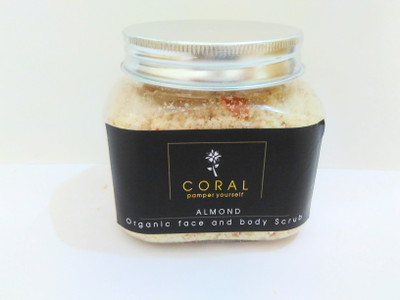 

Coral AS001 Almond Face and Body Scrub(125 g)