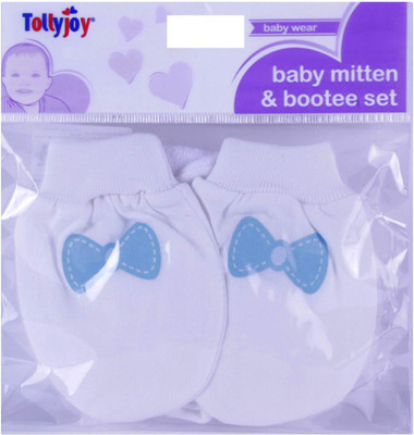 

Tollyjoy Booties(Toe to Heel Length - 12 cm White)