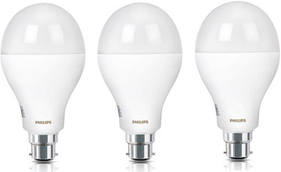 

Philips 17 W Standard B22 LED Bulb(White, Pack of 3)
