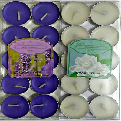 

Reyansh Collection Diwali Tealight Fragrances Candles- Pack of 2 Candle(Multicolor, Pack of 2)
