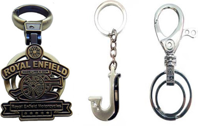 

MGP Fashion Royal Enfield With Alphabets And Locking Key Chain-775 Locking Key Chain(Multicolor)