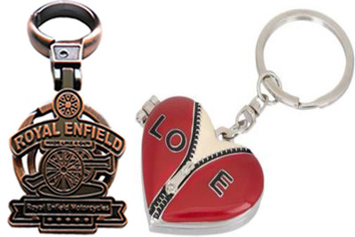 

MGP Fashion Royal Enfield With Photo Frame Key Chain-807 Locking Key Chain(Multicolor)