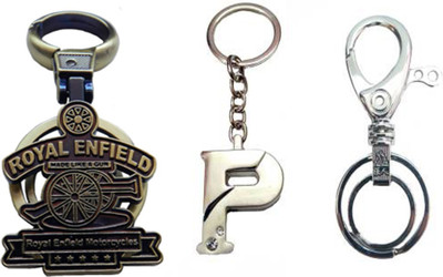 

MGP Fashion Royal Enfield With Alphabets And Locking Key Chain-779 Locking Key Chain(Multicolor)