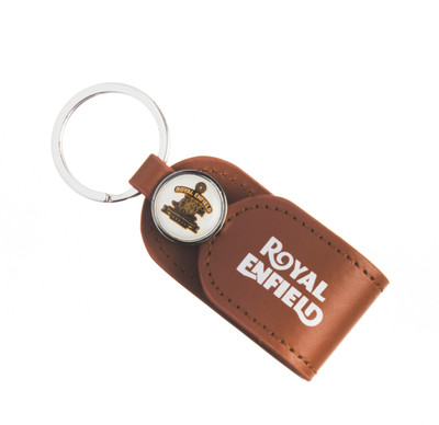 

Techpro Royal Enfield Brown Leatherite Key Chain(Multicolor)