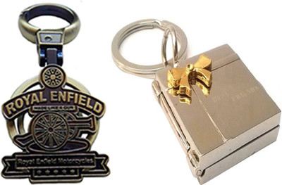 

MGP Fashion Royal Enfield With Photo Frame Key Chain-795 Locking Key Chain(Multicolor)