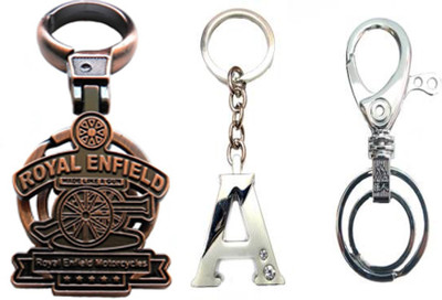 

MGP Fashion Royal Enfield With Alphabets And Locking Key Chain-767 Locking Key Chain(Multicolor)