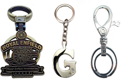 

MGP Fashion field With Alphabets And Locking Key Chain-774 Locking Key Chain(Multicolor)
