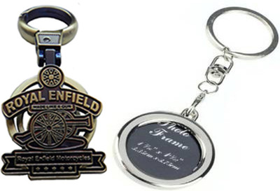 

MGP Fashion field With Photo Frame Key Chain-800 Locking Key Chain(Multicolor)