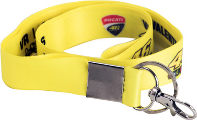 

Techpro Valentino Rossi Yellow ID Tag Locking Key Chain(Multicolor)