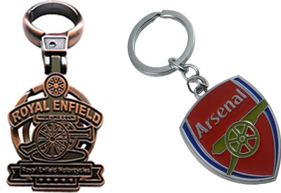 

MGP Fashion Royal Enfield With Cartoon Key Chain-663 Locking Key Chain(Multicolor)