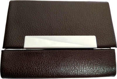 

Stripemate 10 Card Holder(Set of 1, Brown)