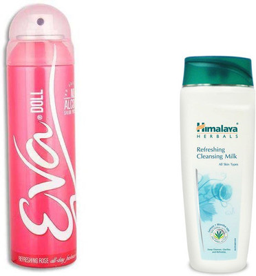 

Himalaya refreshing cleansing milk, eva deo(Set of 2)