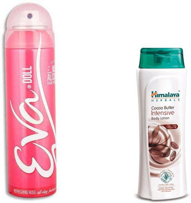 

Himalaya cocabutter body lotion, eva deo(Set of 2)