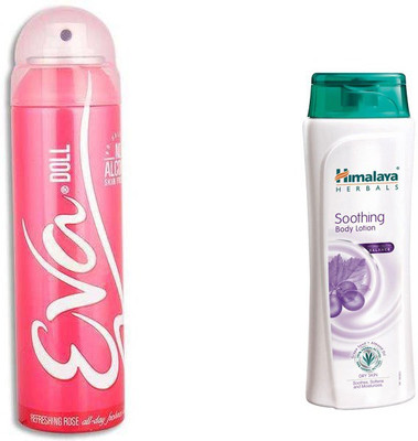 

Himalaya soothing body lotion, eva deo(Set of 2)