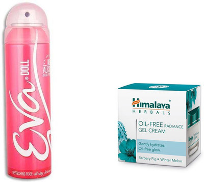 

Himalaya oil free radiance gel cream, eva deo(Set of 2)