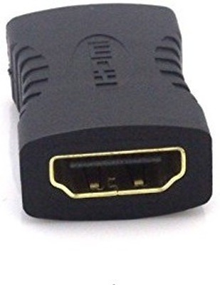 

ROQ HDMI Female to Female Connector HDMI Cable(Black)