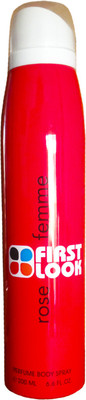

Firstlook Rose Perfume Body Spray - For Women(200 ml)