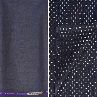 KUNDAN SULZ GWALIOR Polycotton Graphic Print Shirt & Trouser Fabric