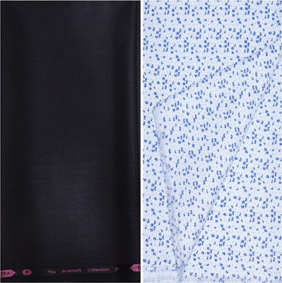 KUNDAN SULZ GWALIOR Polycotton Graphic Print Shirt & Trouser Fabric