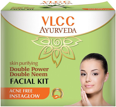 

VLCC Ayurveda Skin Purifying Double Power Double Neem Facial Kit 50 g