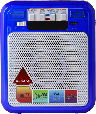 

Yuvan Snoilex SL - 812 USB/ SD Player With FM Radio(Blue)