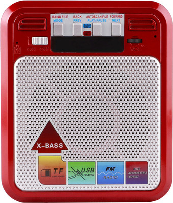 

Yuvan Snoilex SL - 812 USB/ SD Player With FM Radio(Red)
