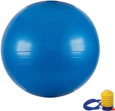 

Fitness Carnival Anti Burst Gym Ball with Foot Pump Gym Ball(With Pump), Blue