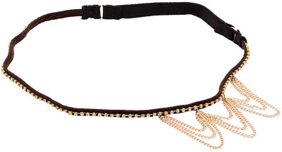 

Voylla Modern Stretchable Head Band For Women Hair Band(Gold)