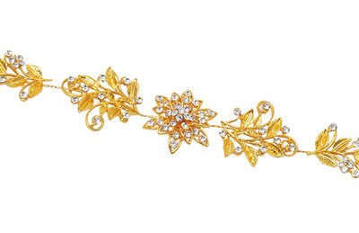 

Anand Suit Collection GOLD HAIR ACCESSORY Hair Chain(Gold)