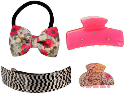 

The Ethnic Wears HAIR CLIPS COMBO Hair Accessory Set(Multicolor)