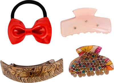 

The Ethnic Wears HAIR CLIPS COMBO Hair Accessory Set(Multicolor)
