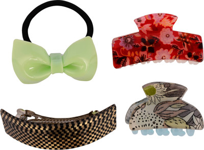 

The Ethnic Wears HAIR CLIPS COMBO Hair Accessory Set(Multicolor)