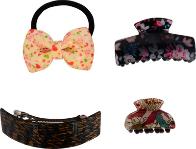 

The Ethnic Wears HAIR CLIPS COMBO Hair Accessory Set(Multicolor)