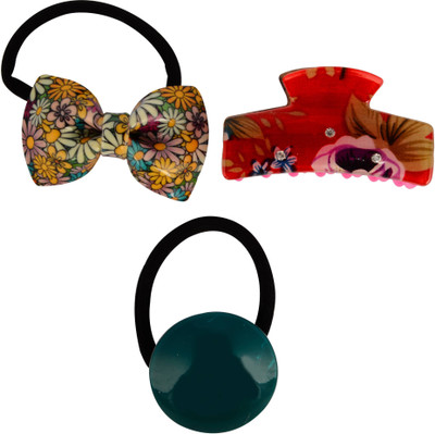 

The Ethnic Wears HAIR CLIPS COMBO Hair Accessory Set(Multicolor)