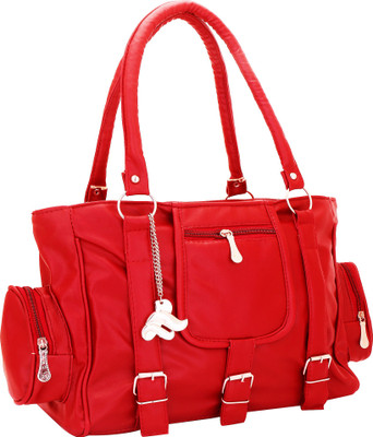 

Lady bar Shoulder Bag(Red)