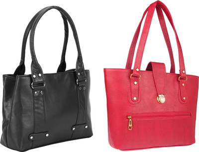 

Lady bar Shoulder Bag(Black)