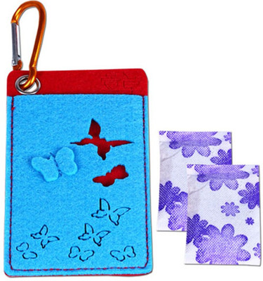 

Safe-O-Kid Safe-O-Kid- Pack of 1 - Butterfly Design Anti- Mosquito Repellent Pouch