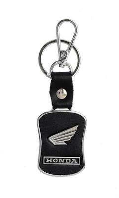 

Shubheksha Honda Logo Leather-Metallic Locking (KC-129) Key Chain