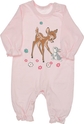 

Indirang Baby Girls Pink Bodysuit