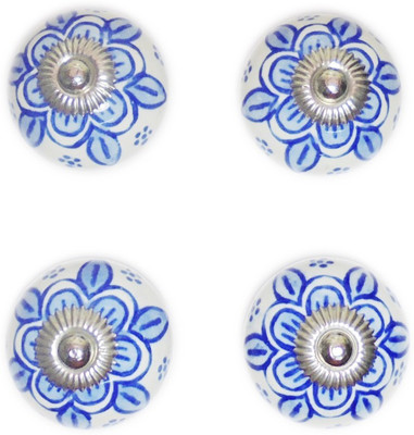 

AGELESS AZYRA Ceramic Cabinet/Draw Knob(Blue Pack of 4)