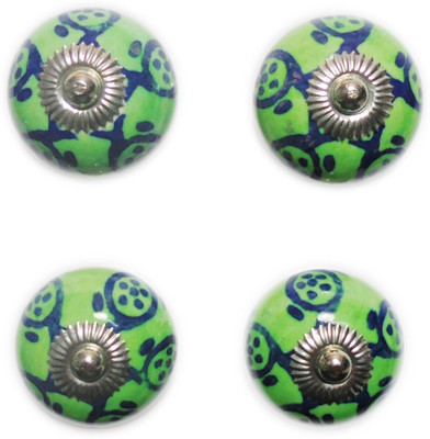 

Ageless Azyra Ceramic Cabinet/Draw Knob(Green Pack of 4)