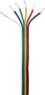 

Elph 6 Core ribbon wire 20mt Electronic Components Electronic Hobby Kit