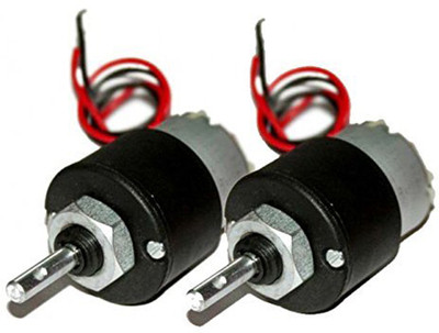 

Easy Electronics Set of 2 - Gear Motor 300 RPM(Black)