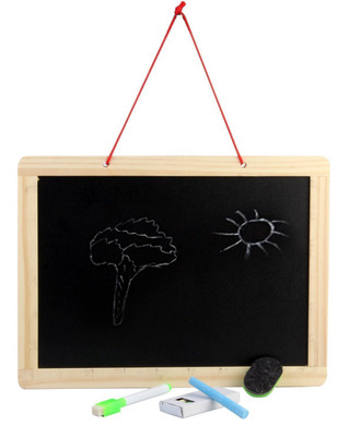 

Mayatra's 2 In 1 Magnetic Alphabets, Numbers And Arithematic Symbols With White Board, Chalk, Duster And Marker With A Tangram Puzzle(Multicolor)