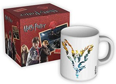 Mc Sid Razz Harry Potter - Fire Dragon Ceramic Mug(350 ml), Multicolor