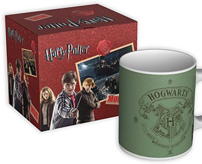 

Mc Sid Razz Harry Potter - Green Crest Ceramic Mug(350 ml), Multicolor